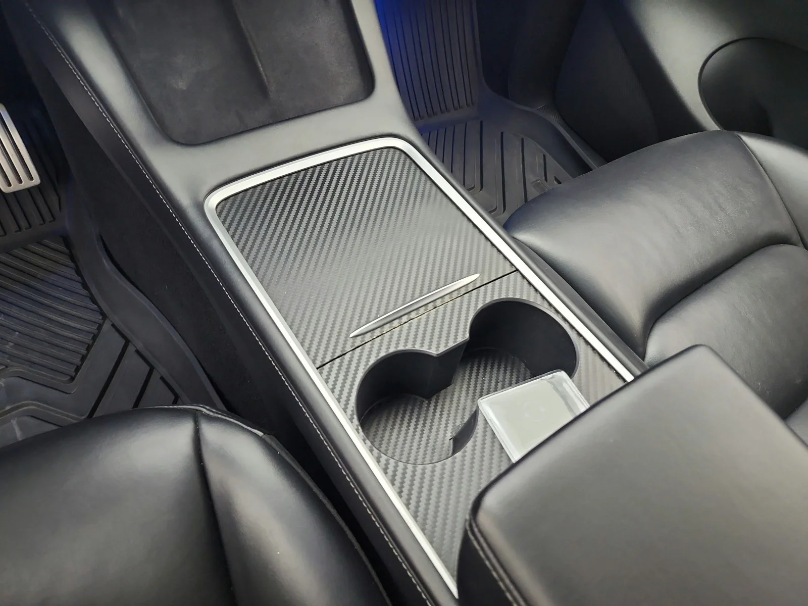 Used 2021 Deep Blue Metallic Tesla Performance AWD image 11
