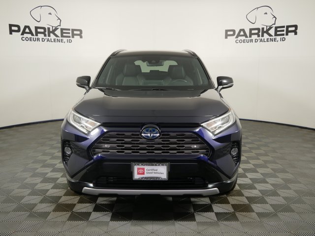 Certified Used 2020 Blue Print w/Midnight Black Roof Toyota Hybrid XSE w/ Technology Pkg & Weather Pkg image 3