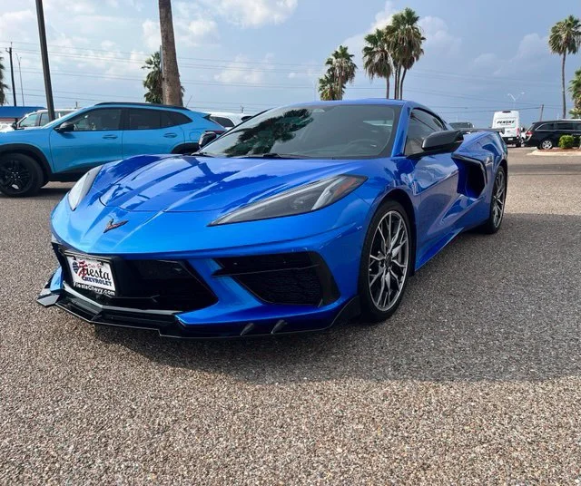Used 2025 Riptide Blue Metallic Chevrolet 2LT image 3