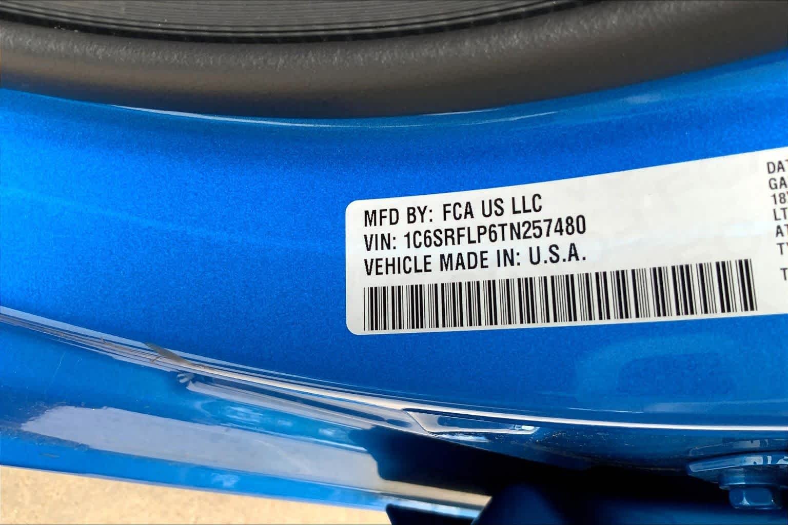 New 2026 Hydro Blue Pearl-Coat Exterior Paint RAM Rebel image 19