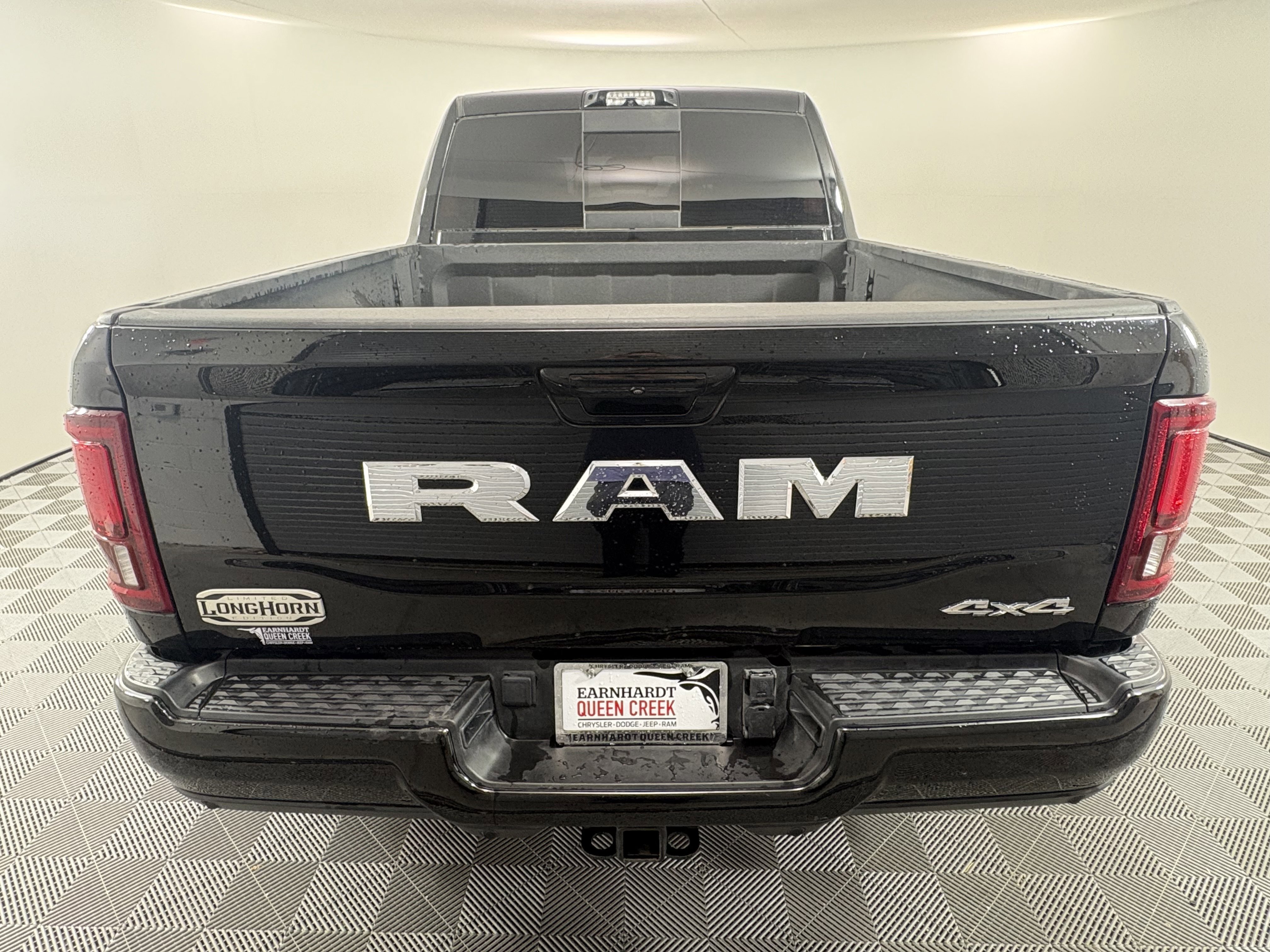 Used 2025 Diamond Black Crystal Pearlcoat Ram Longhorn image 4