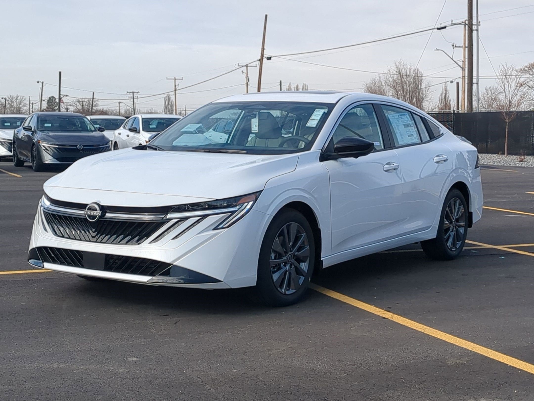 New 2026 Aspen White Tricoat Nissan SL image 8