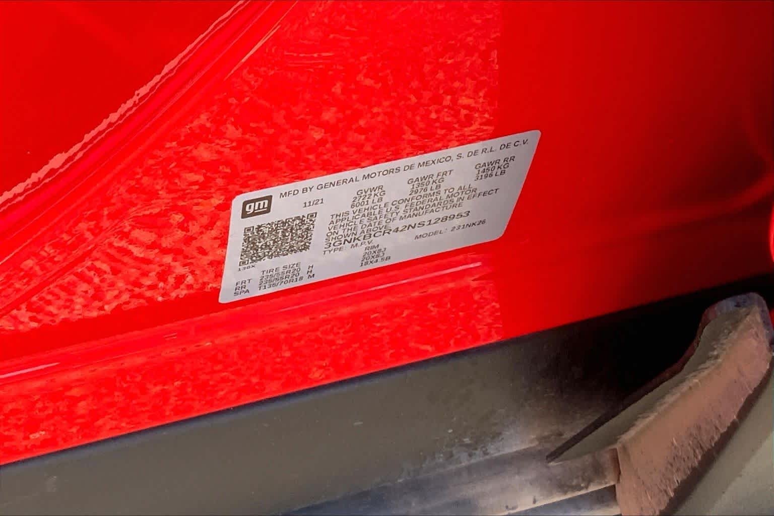Used 2022 Red Hot Chevrolet LT image 37
