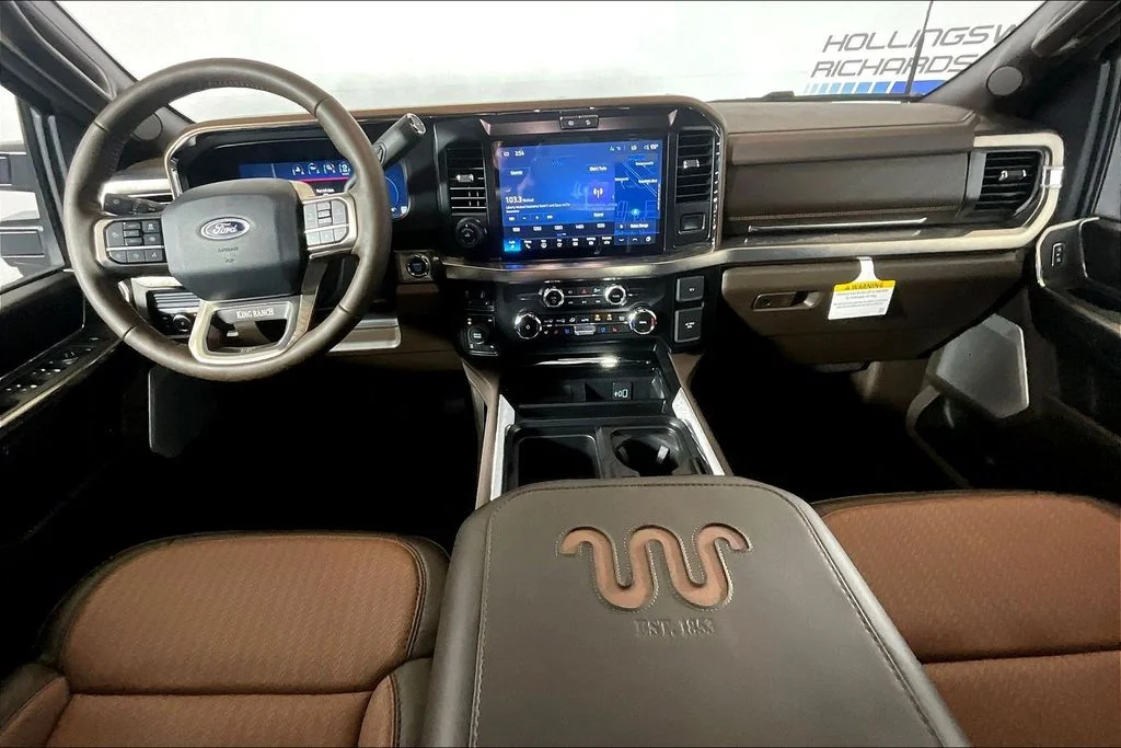 New 2026 Star White Metallic Tri-Coat Ford F-350® King Ranch® image 5