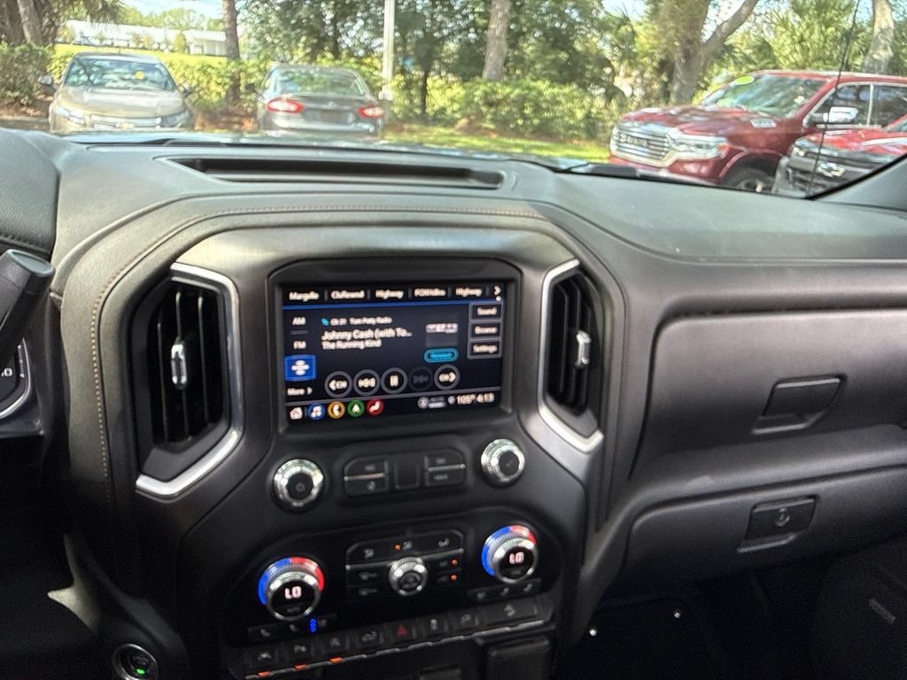 Used 2021 SATIN STEEL METALLIC GMC AT4 image 73