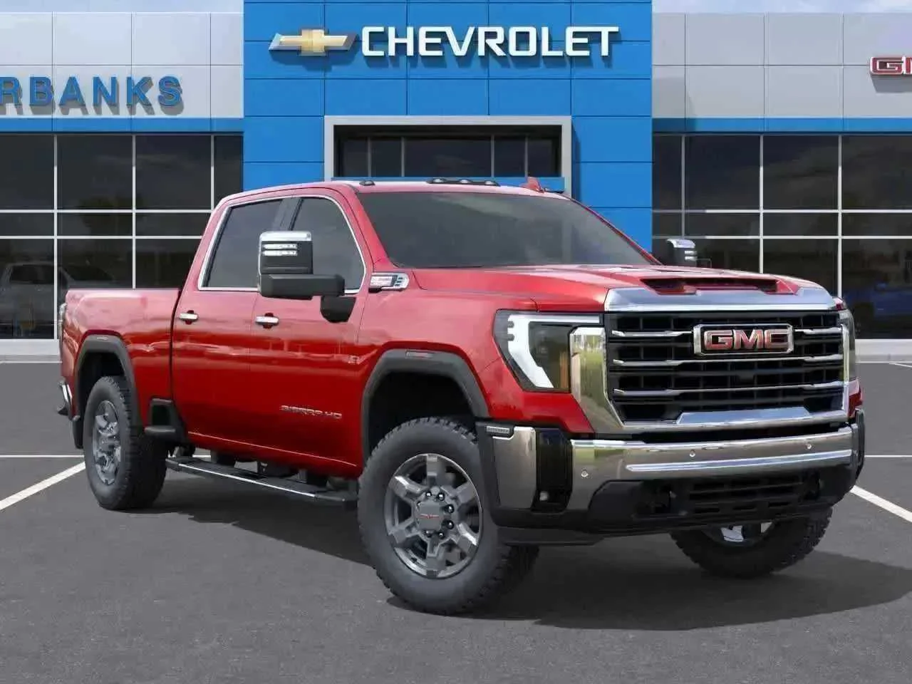 New 2026 Volcanic Red Tintcoat GMC SLT image 12
