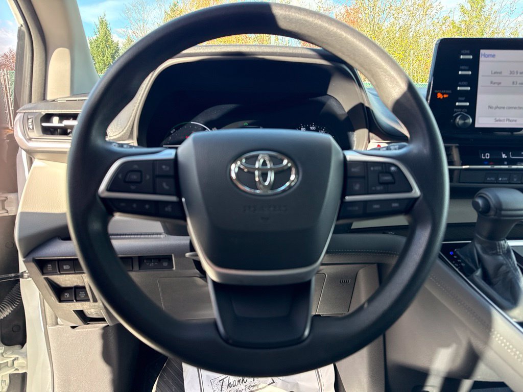 Used 2021 Super White Toyota LE image 10