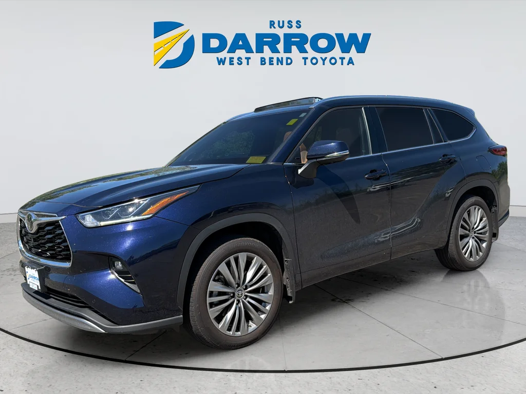 Used 2021 Blue Toyota Platinum image 1