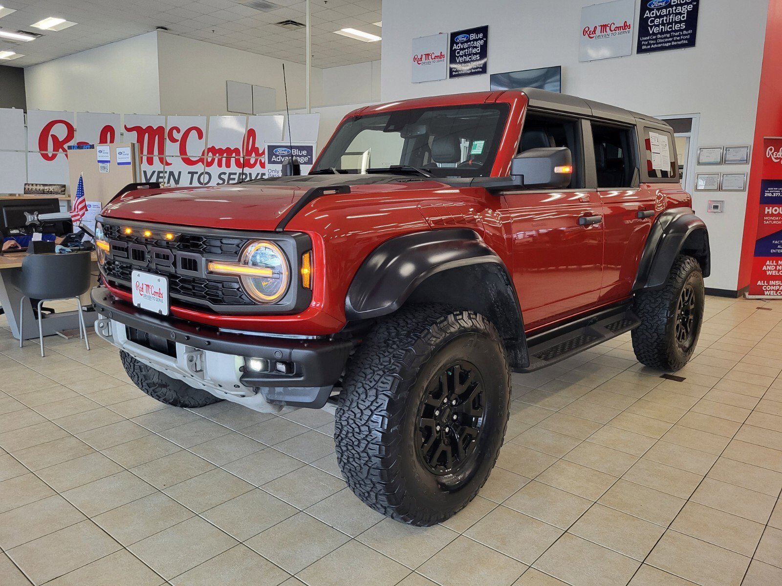 Used 2023 Red Ford Raptor image 5