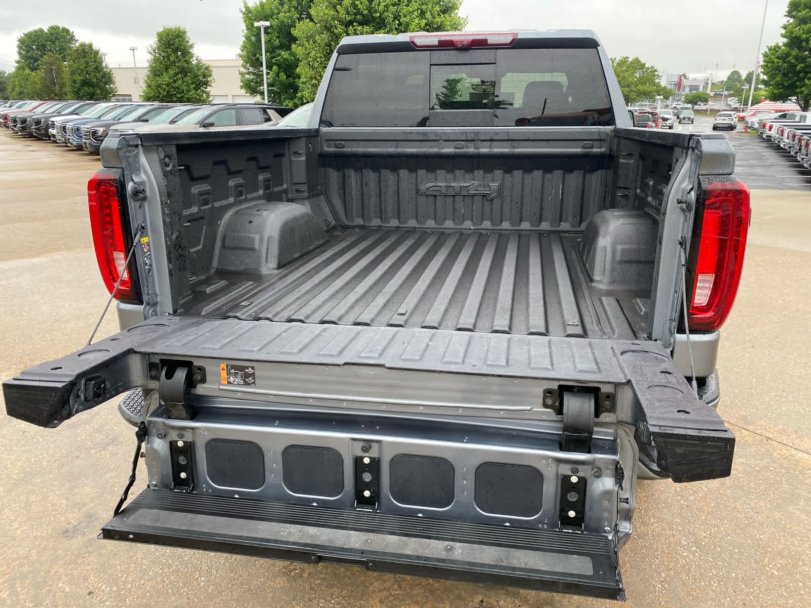 Used 2022 Satin Steel Metallic GMC AT4 image 28