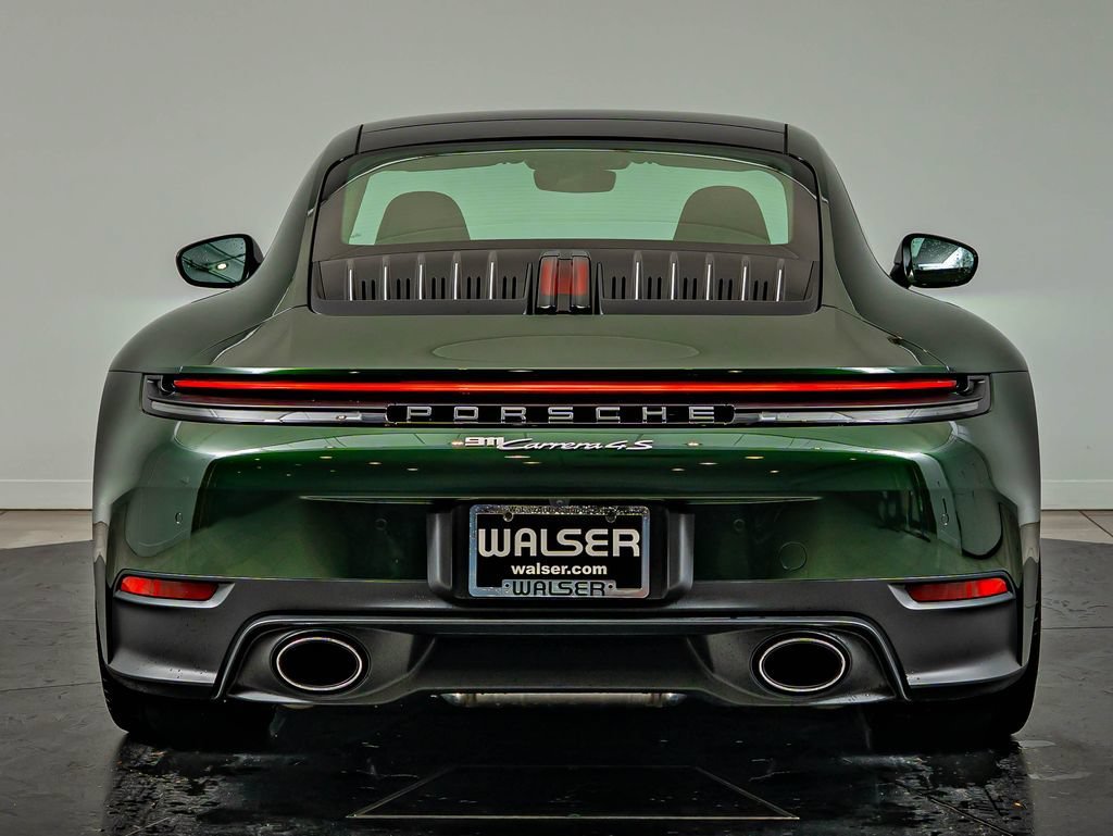 New 2026 Oak Green Metallic Neo Porsche Carrera 4S image 7