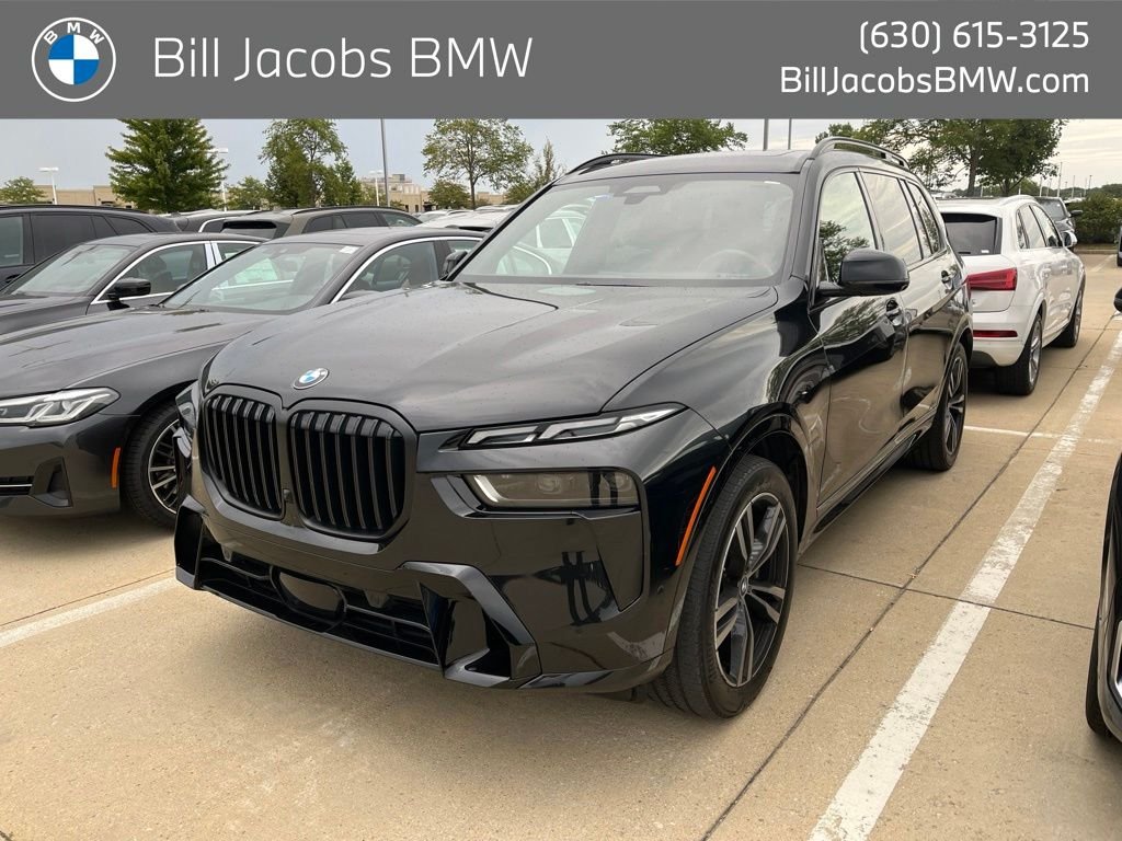Certified Used 2024 Black Sapphire Metallic BMW xDrive40i image 1