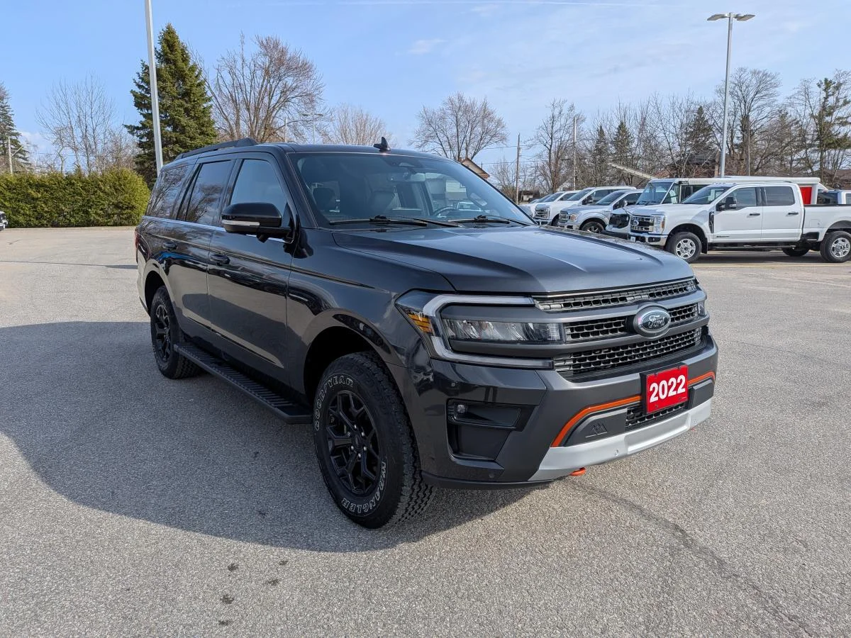 Used 2022 dark matter metallic Ford Timberline image 3