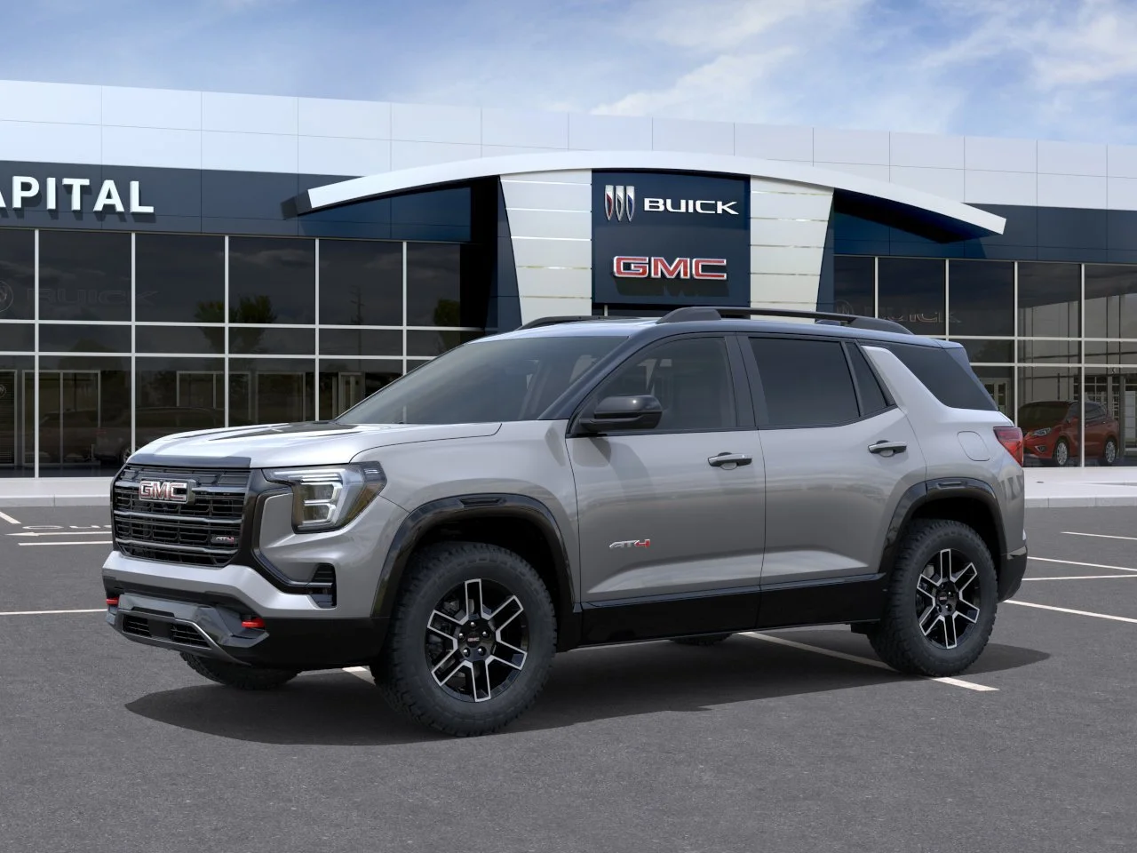 New 2027 Sterling Metallic GMC AWD AT4 image 3