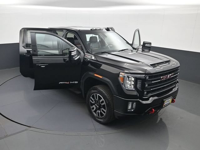 Used 2022 EBONY TWILIGHT METALLIC GMC AT4 image 21