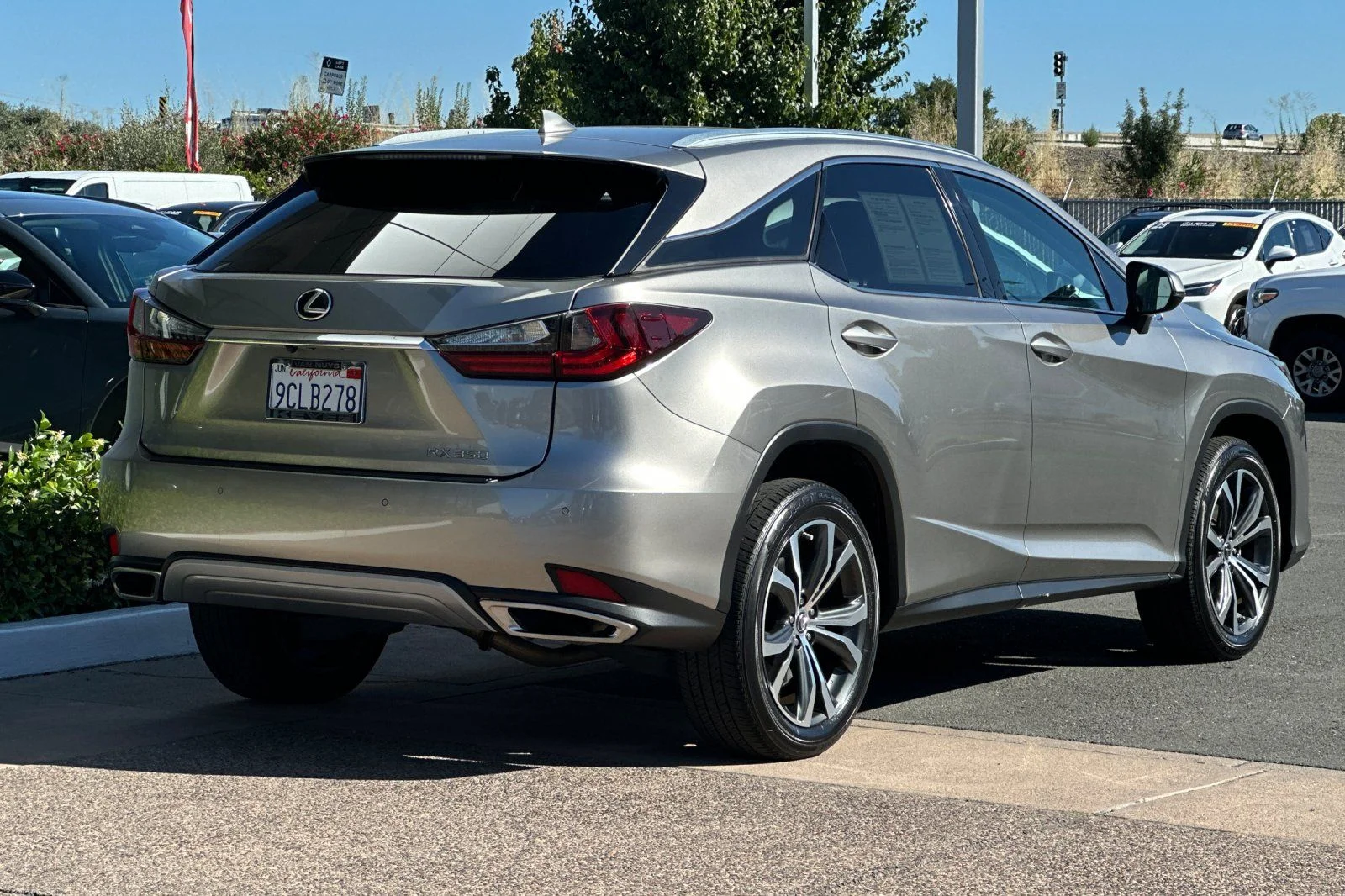 Used 2021 Silver Lexus 350 image 4