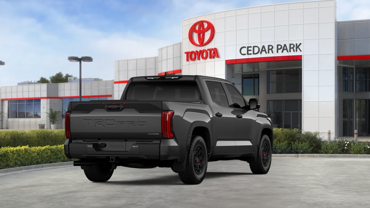 New 2026 Magnetic Gray Metallic Toyota TRD Pro image 9