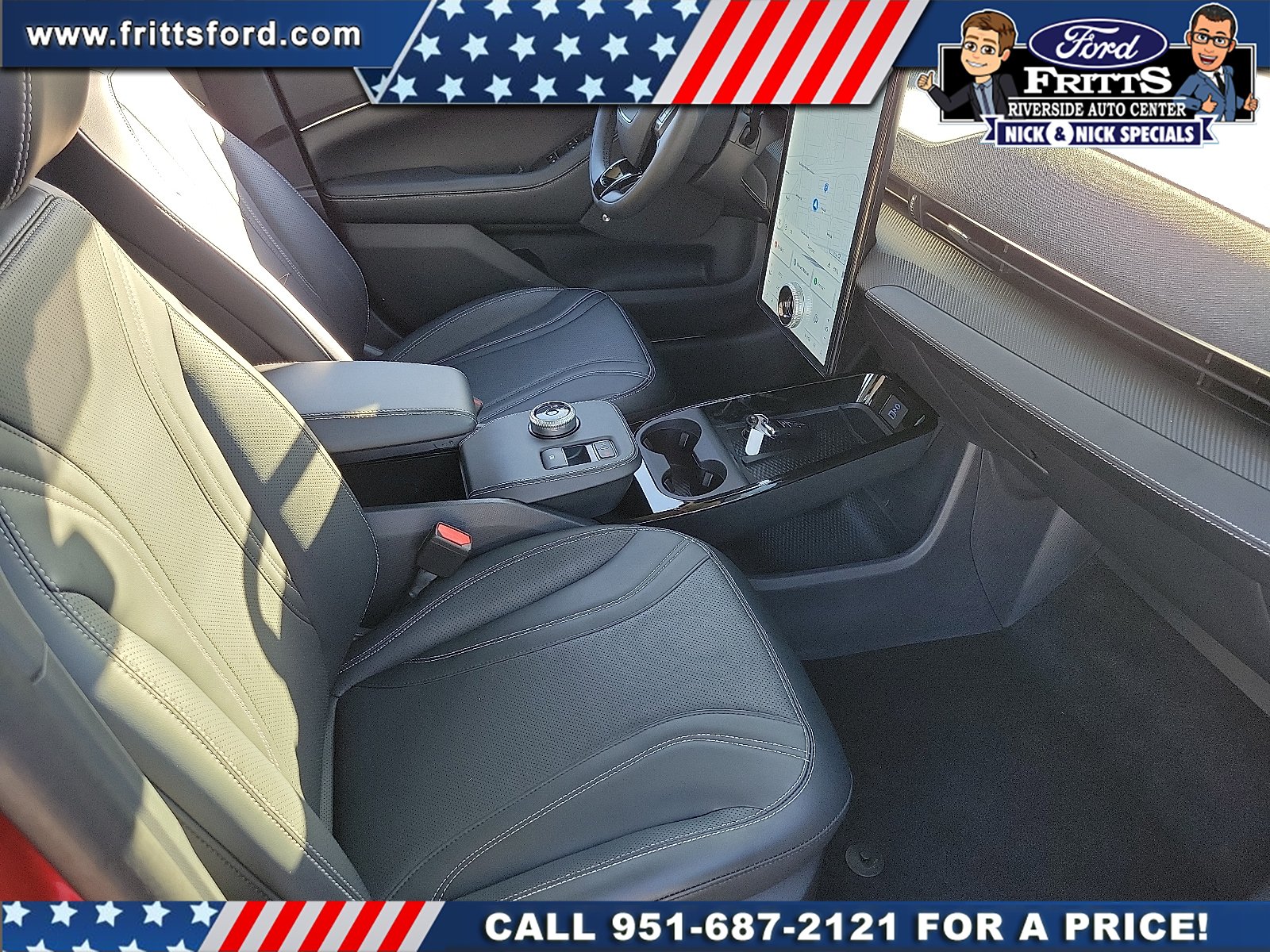 Certified Used 2023 Red Metallic Ford Premium image 16