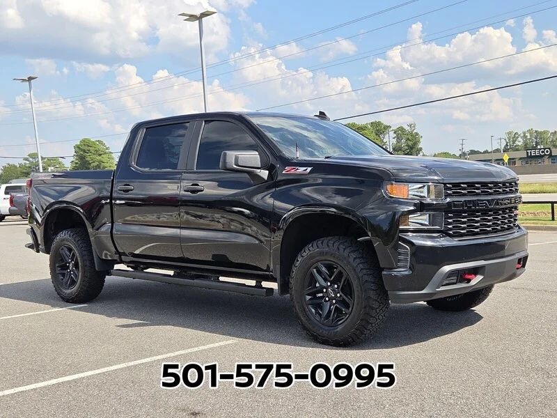 Used 2021 Black CHEVROLET 4WD CREW CAB 147" CUSTOM TRAIL BOSS image 4