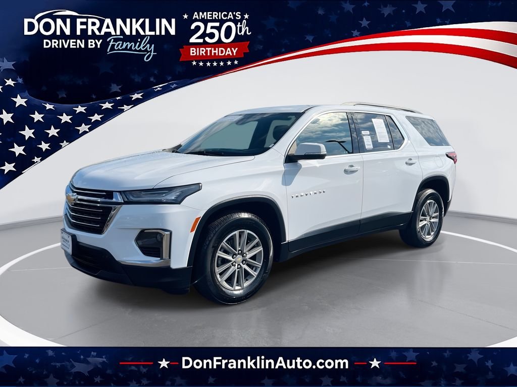 Certified Used 2023 White Chevrolet LT Leather image 1
