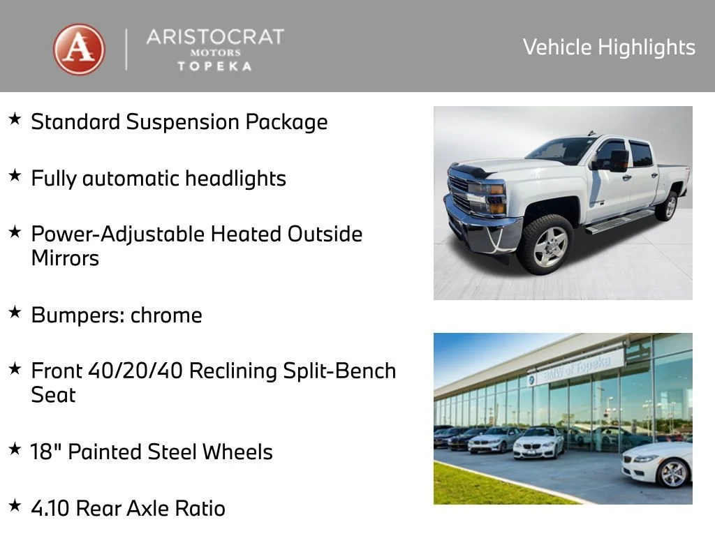 Used 2015 Chevrolet Silverado 2500HD Work Truck with VIN 1GC1KUEG9FF585596 for sale in Kansas City