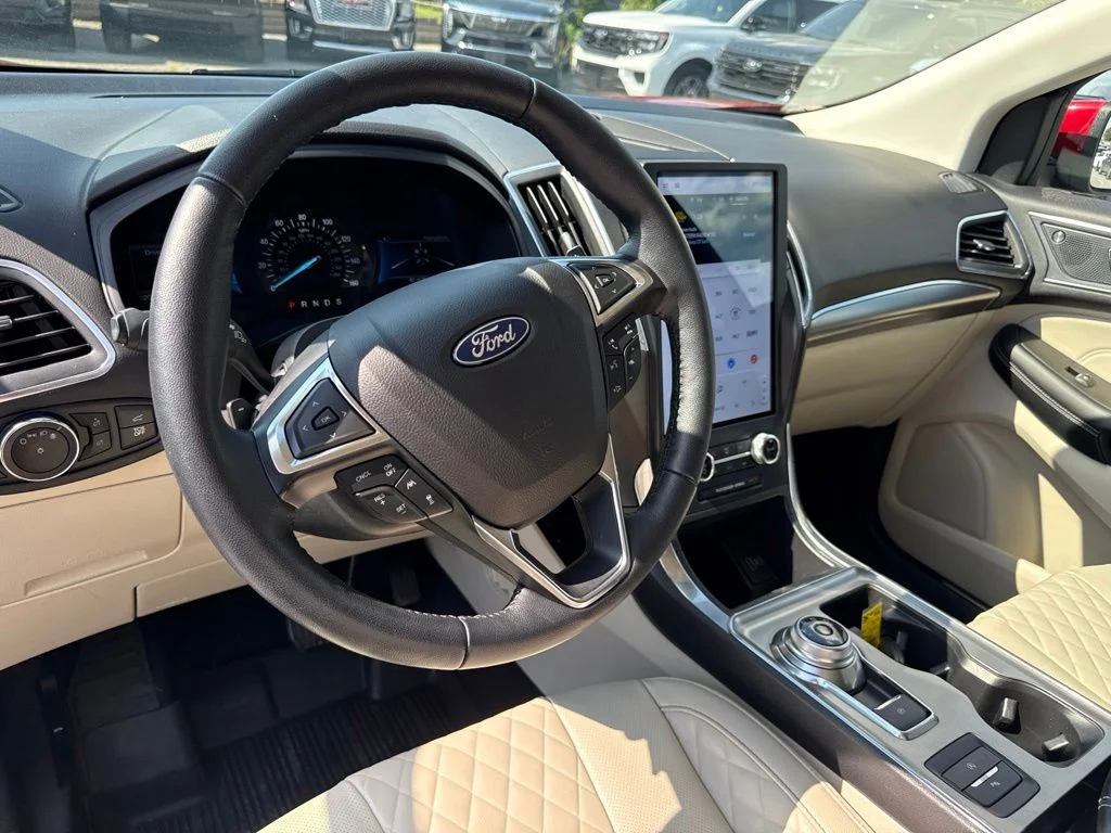 Used 2023 Red Ford Titanium image 4