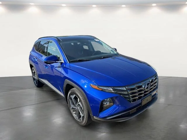 Used 2023 Blue Hyundai Limited image 8