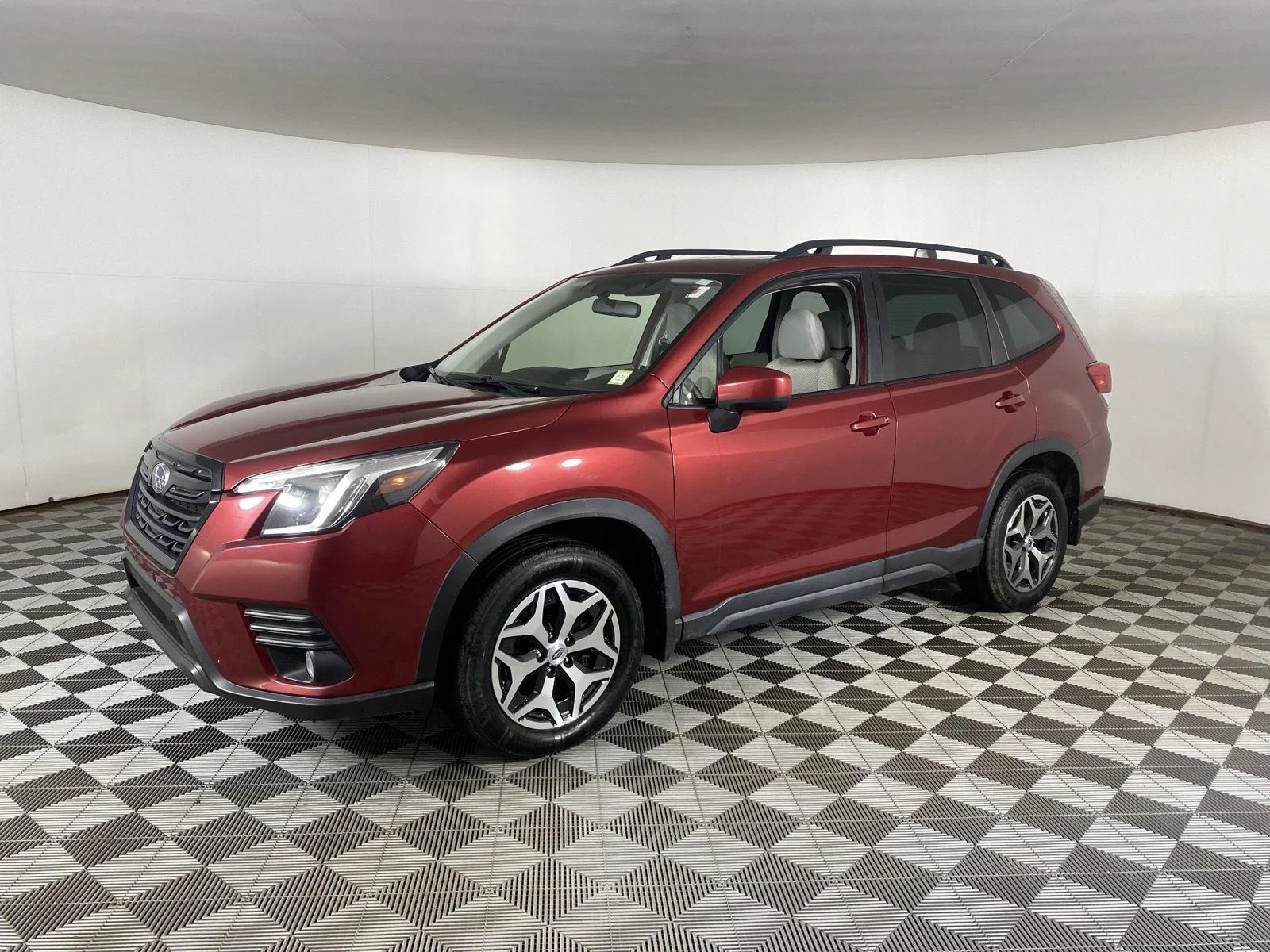 Used 2022 Crimson Red Pearl Subaru Premium image 6