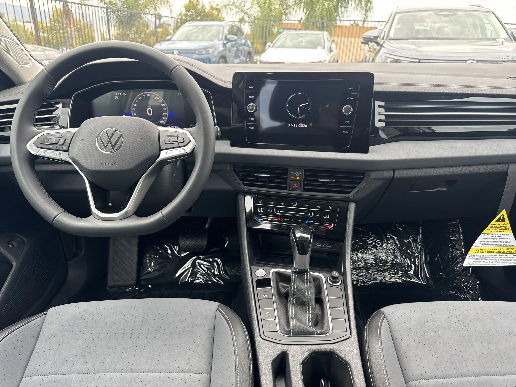 New 2026 Opal White Pearl Volkswagen SE image 17