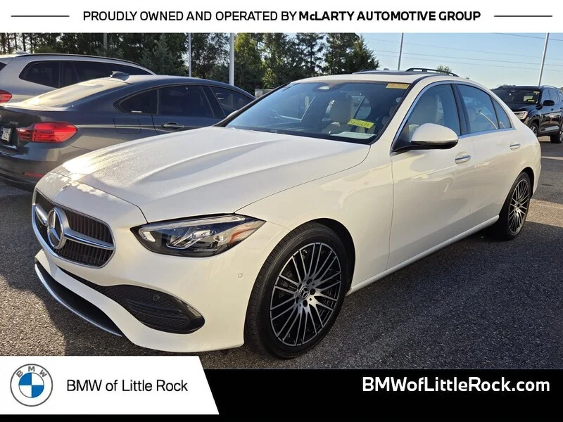 Used 2024 Polar White MERCEDES-BENZ C 300 image 1