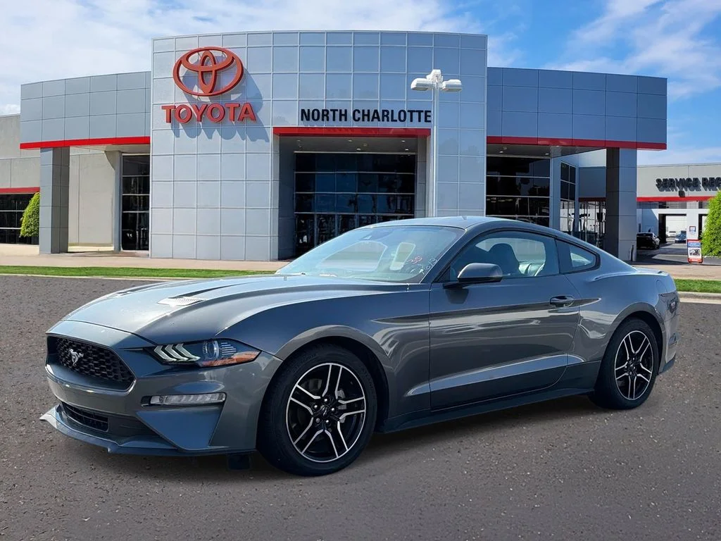 Used 2021 Gray Ford EcoBoost Premium image 3