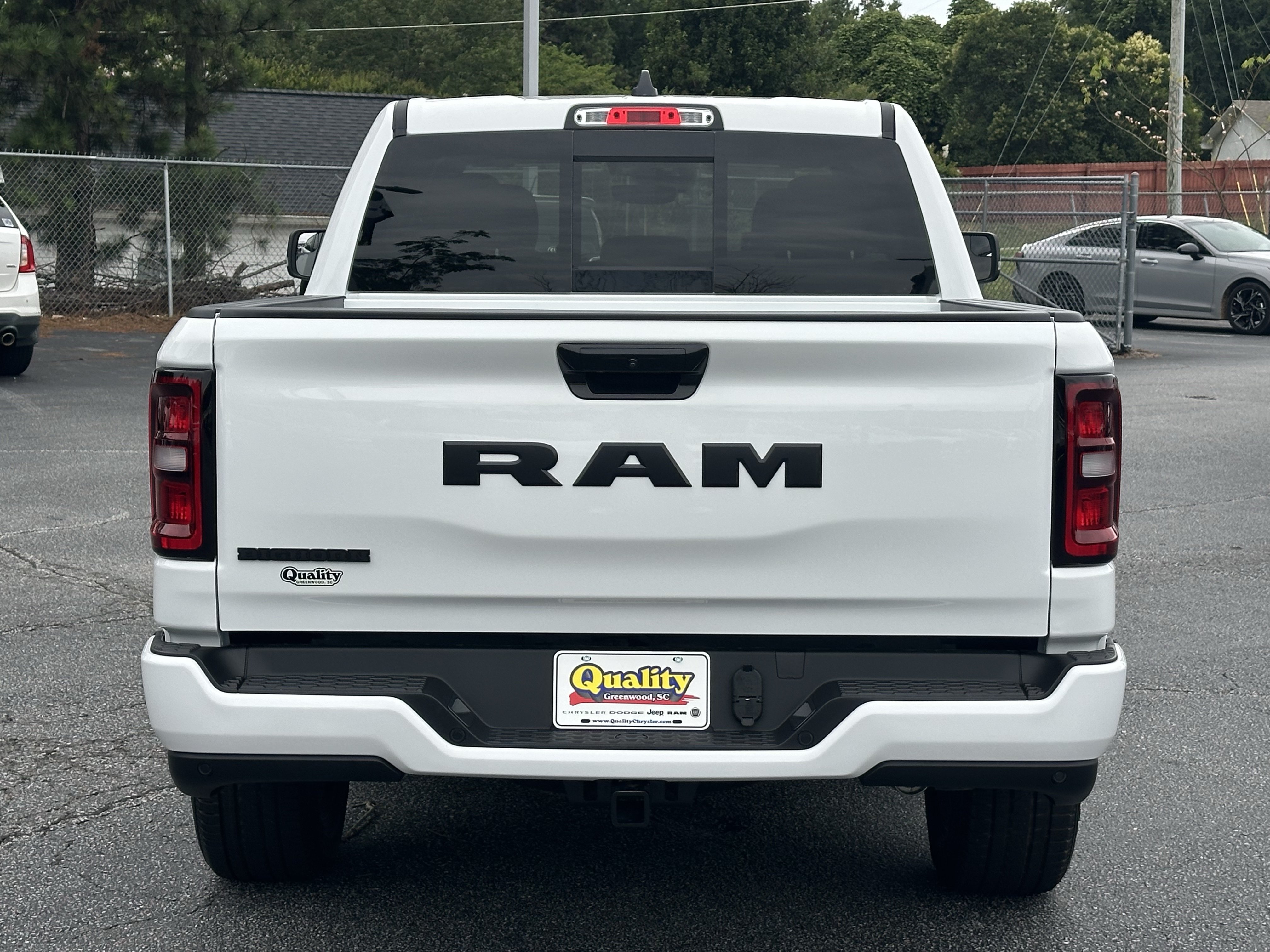 New 2026 Bright White Clear-Coat Exterior Paint RAM Big Horn image 7