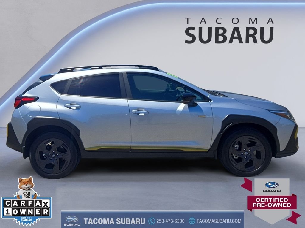 Certified Used 2025 Silver Subaru Sport image 6