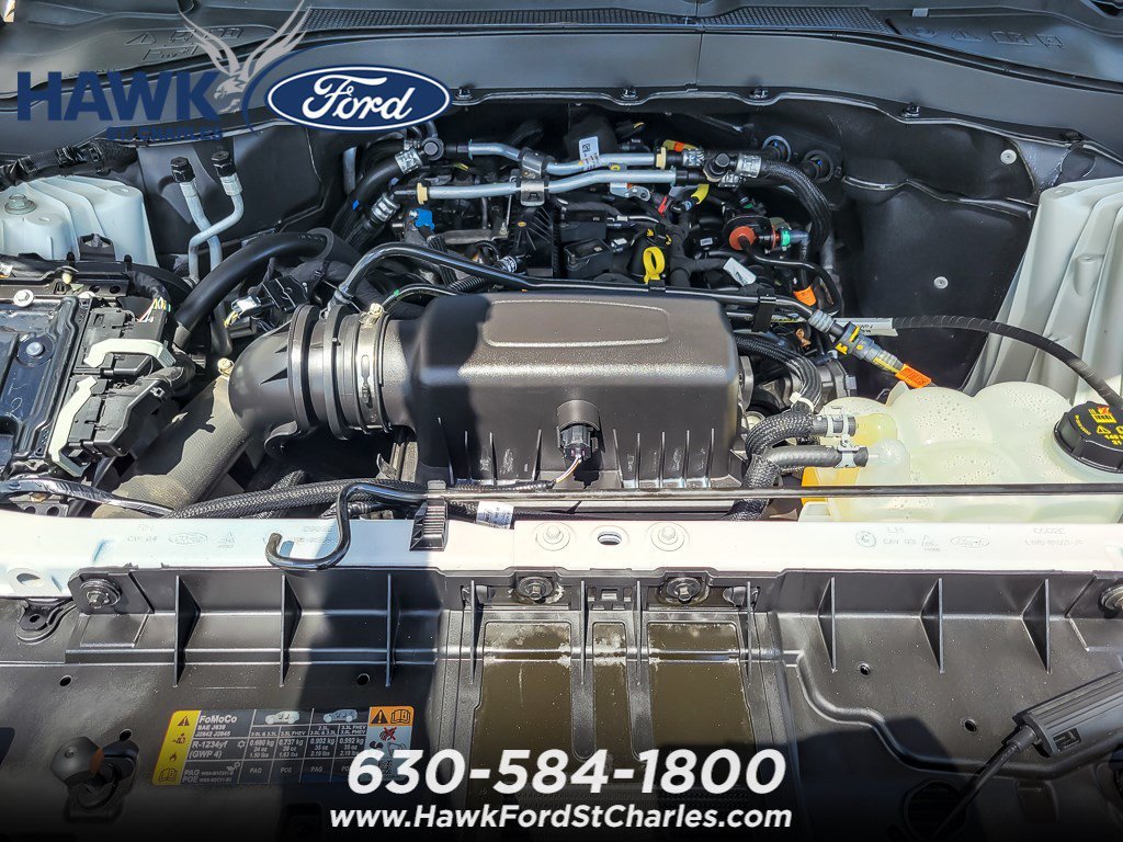 Certified Used 2023 White Metallic Ford XLT image 25