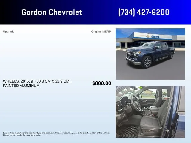Used 2023 Northsky Blue Metallic Chevrolet LT (2FL) image 5