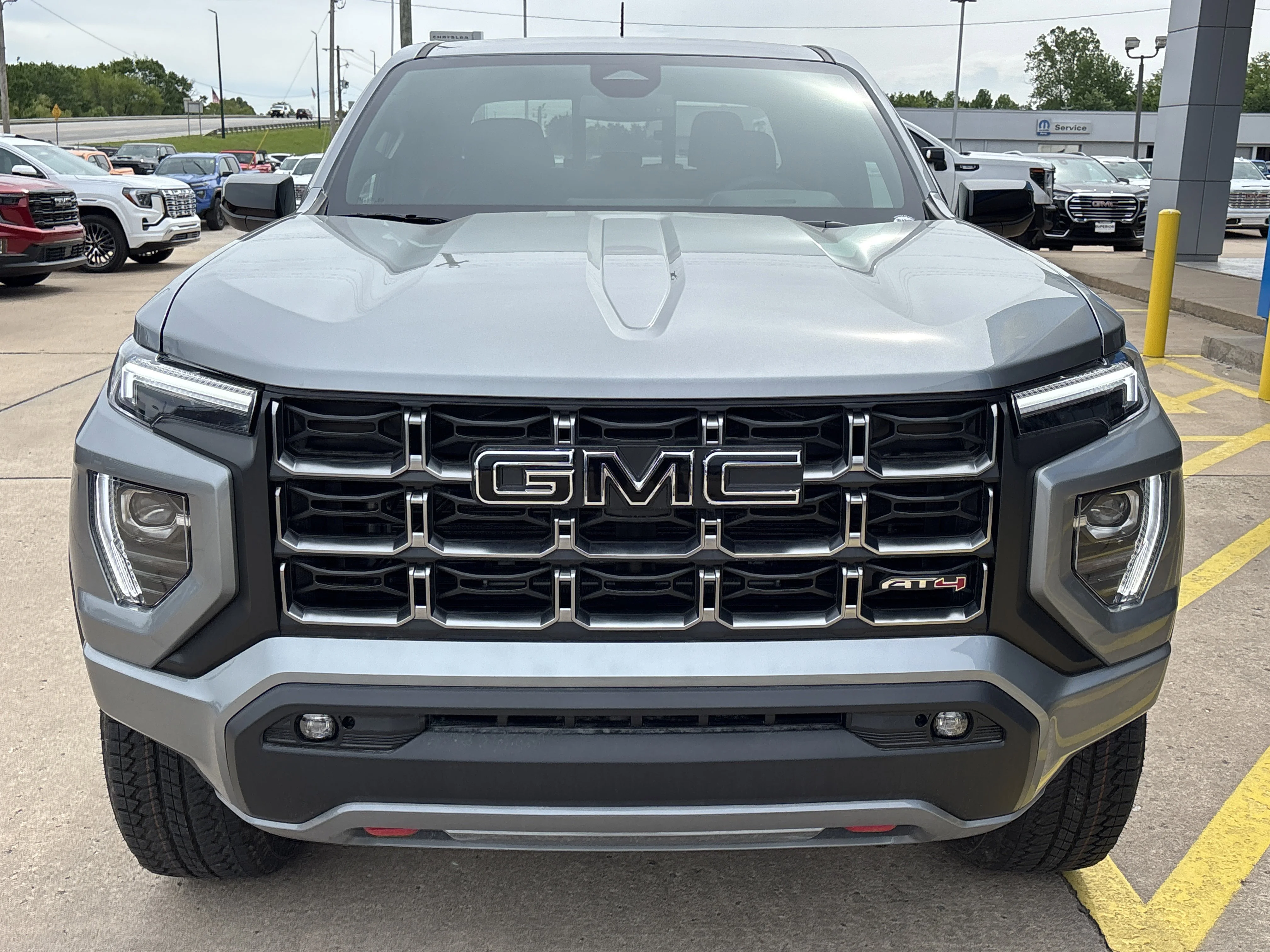 New 2026 Sterling Metallic GMC 4WD AT4 image 9