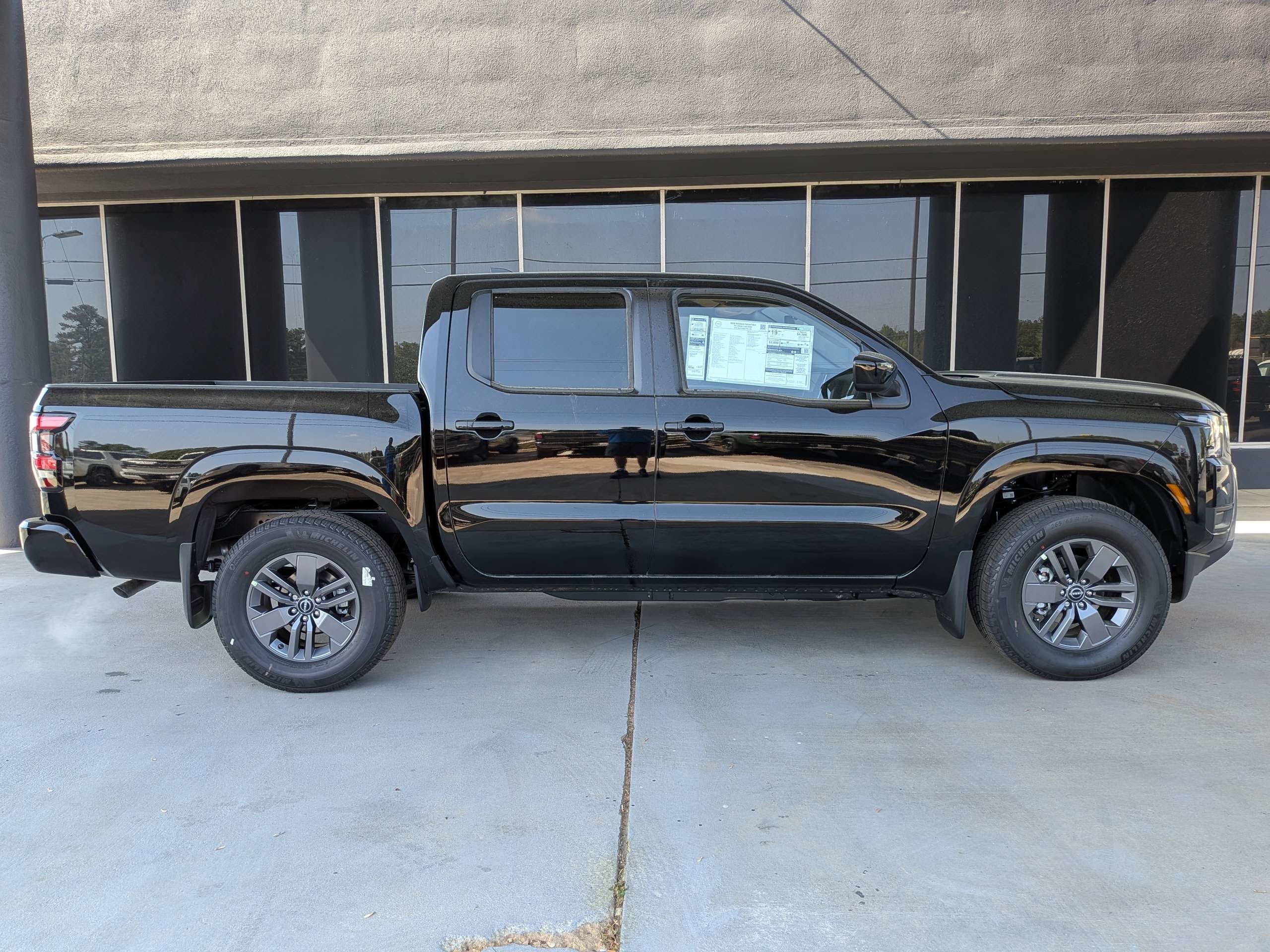New 2026 Super Black Nissan Crew Cab SV image 2