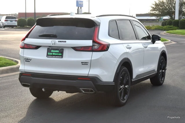 New 2027 Platinum White Pearl Honda Sport Touring Hybrid AWD image 3