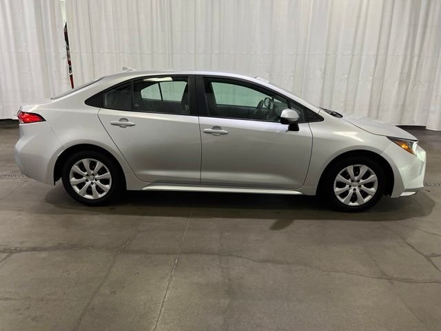Certified Used 2024 Silver Toyota LE image 3