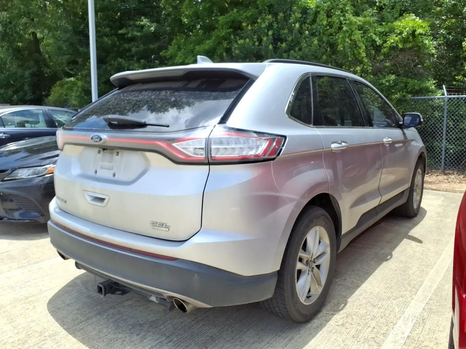 Used 2017 Silver Ford SEL image 8