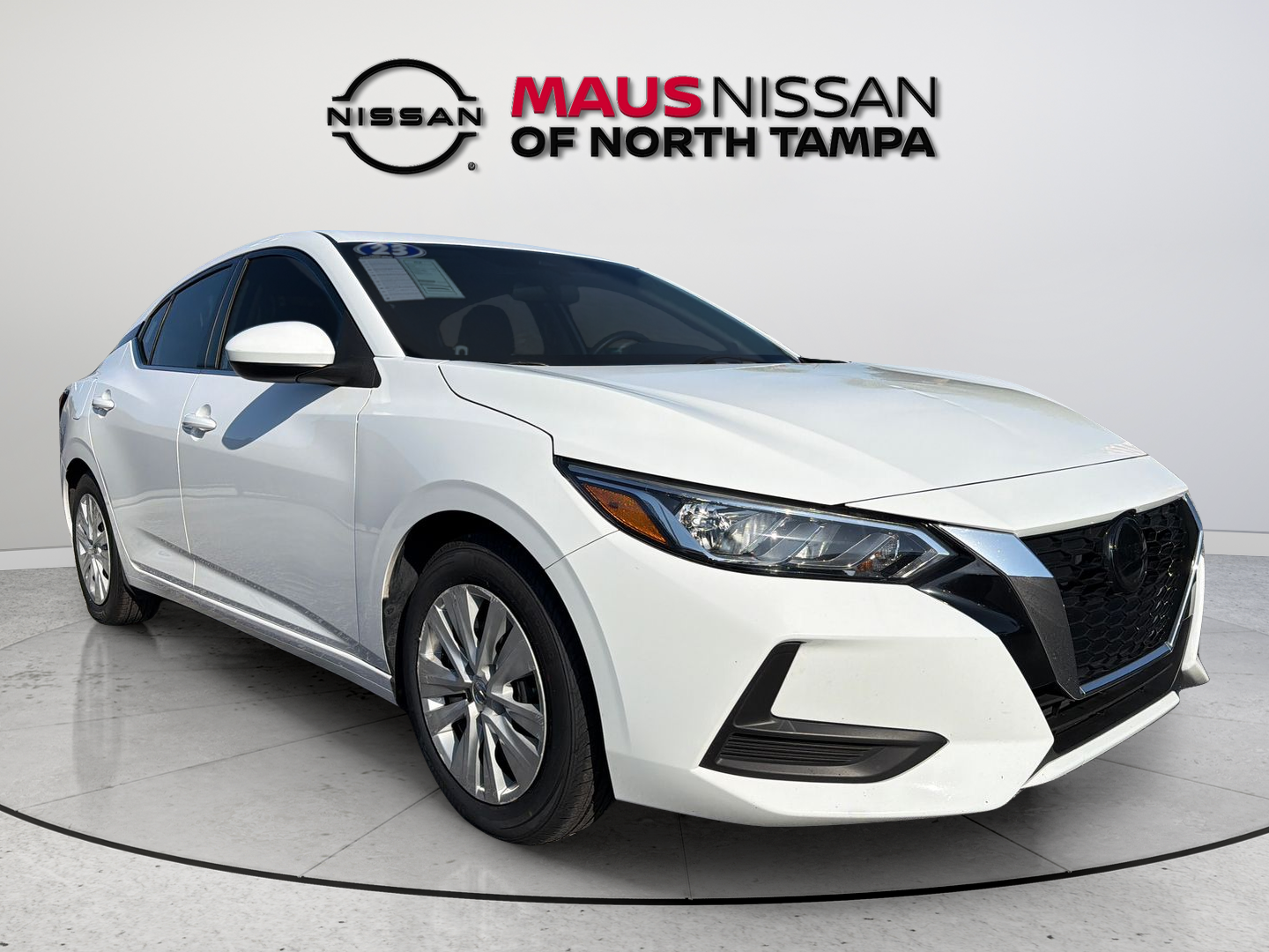 Certified Used 2023 White Nissan S image 1