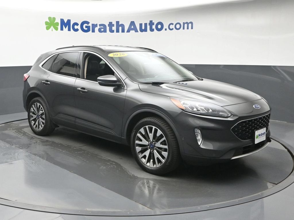 Used 2020 Gray Ford Titanium image 2