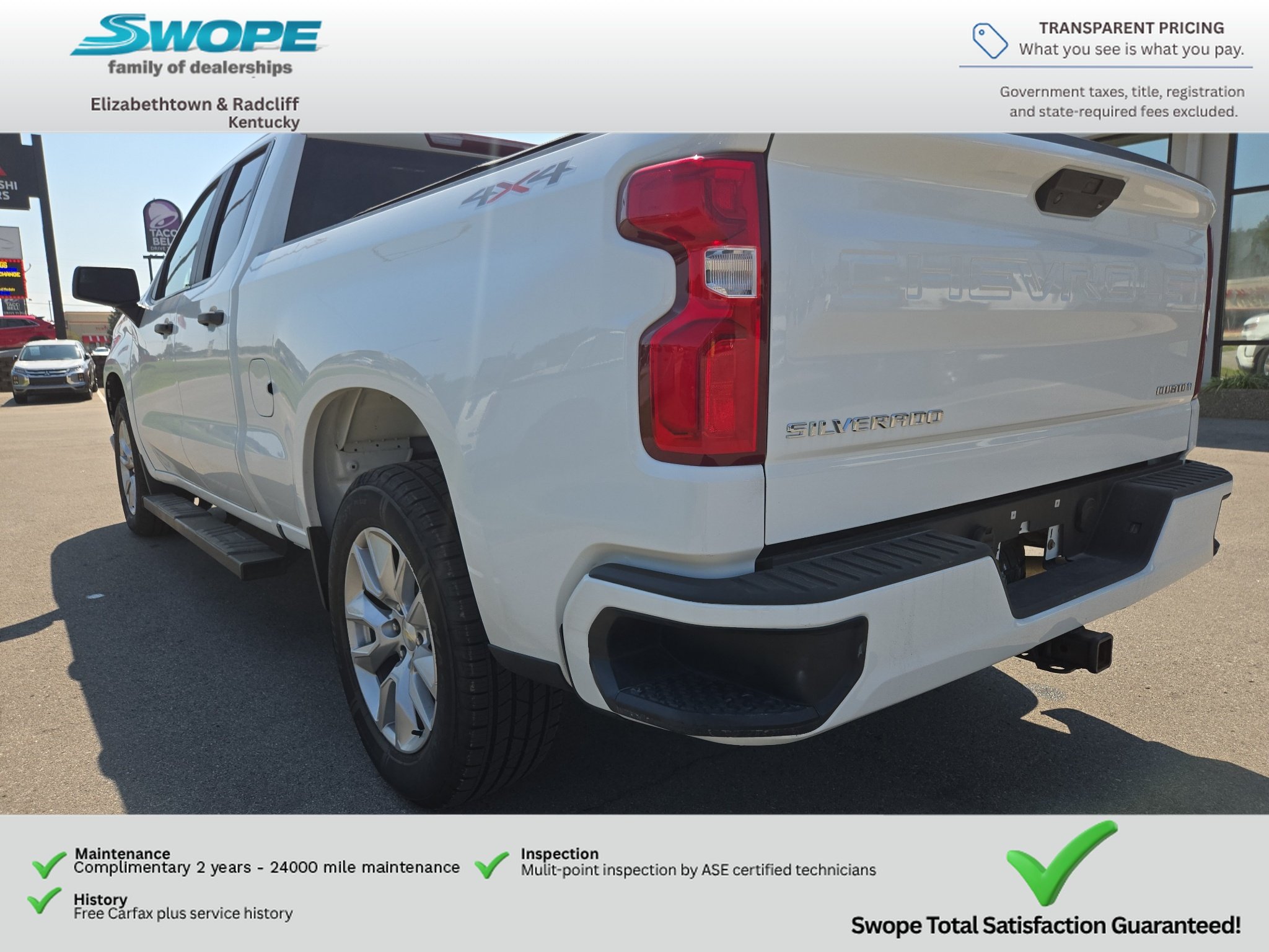 Used 2020 Summit White Chevrolet Custom image 5