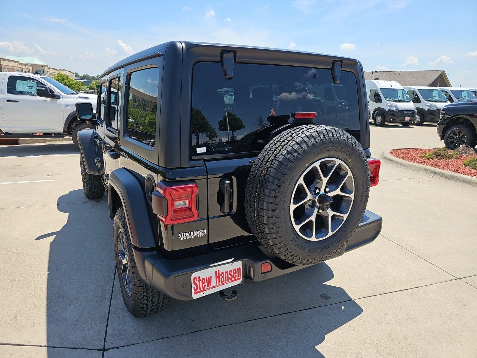 New 2026 Black Clearcoat Jeep Sport S image 3