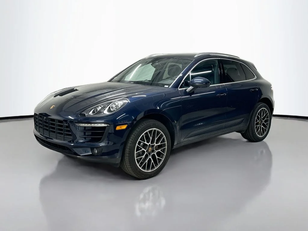 Certified Used 2017 Night Blue Metallic Porsche S image 1