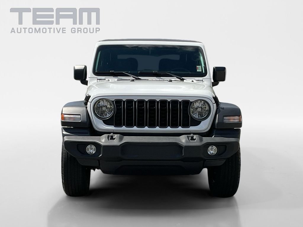 New 2026 Bright White Clearcoat Jeep Sport image 2