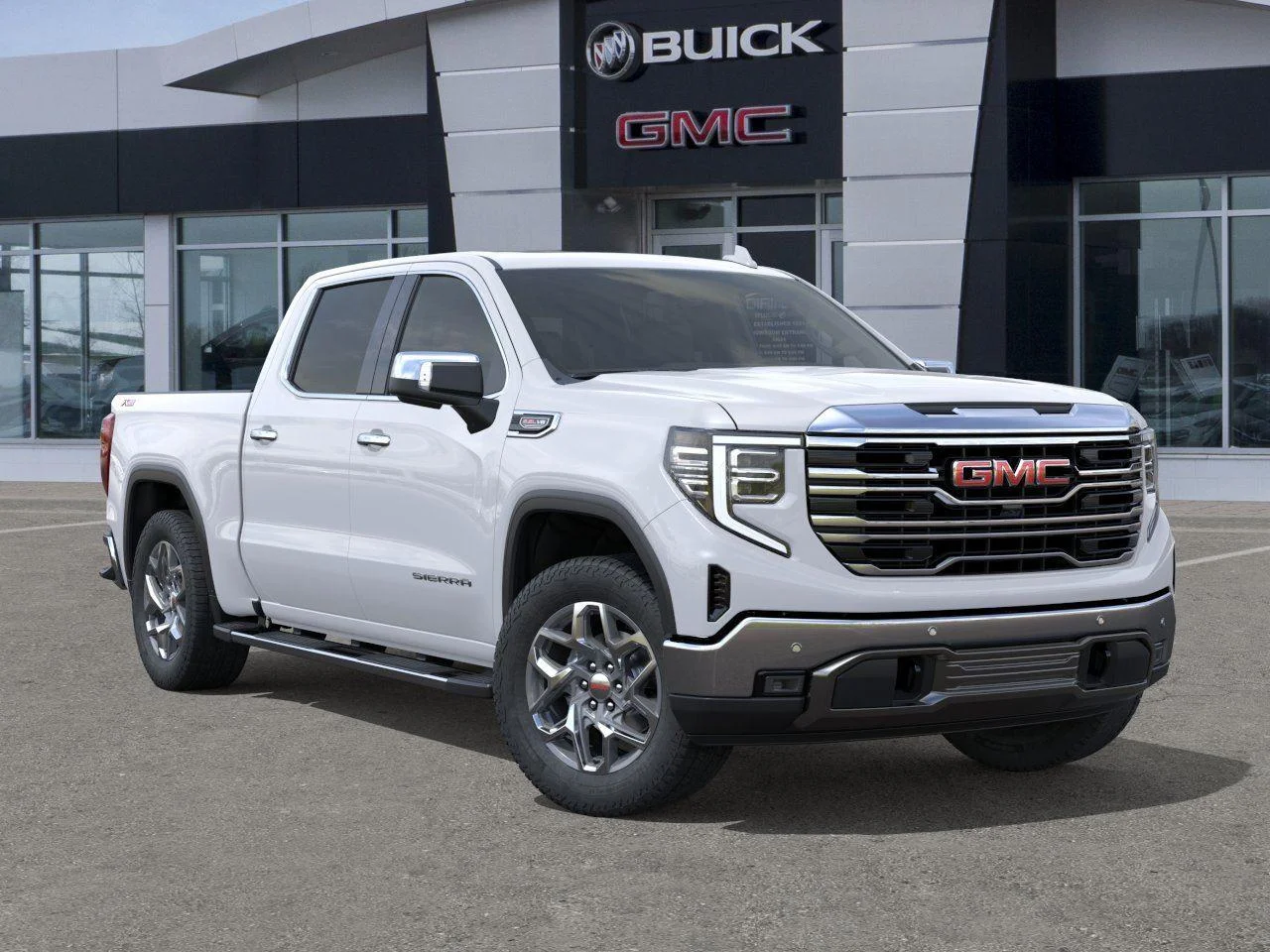 New 2026 Summit White GMC SLT image 7