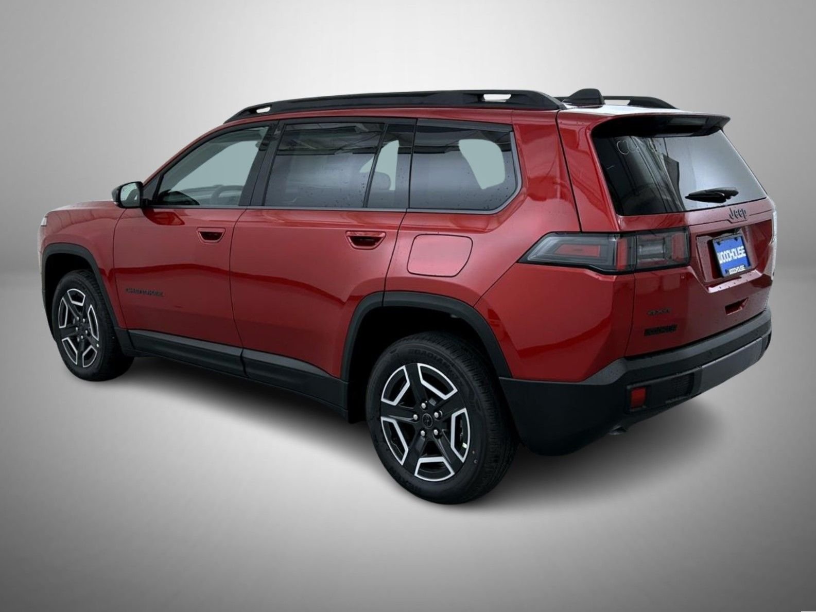 New 2026 Red Hot Pearl-Coat Exterior Paint Jeep Limited image 7