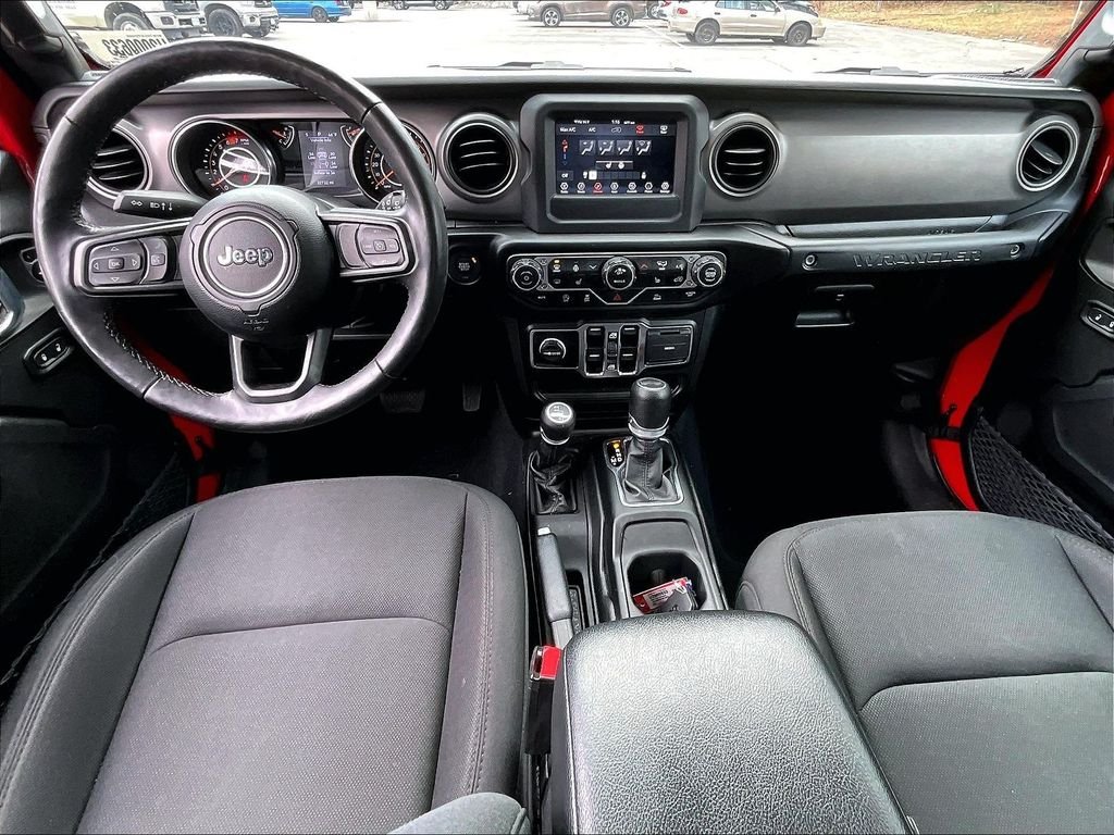 Used 2023 Firecracker Red Clearcoat Jeep Sport S image 21