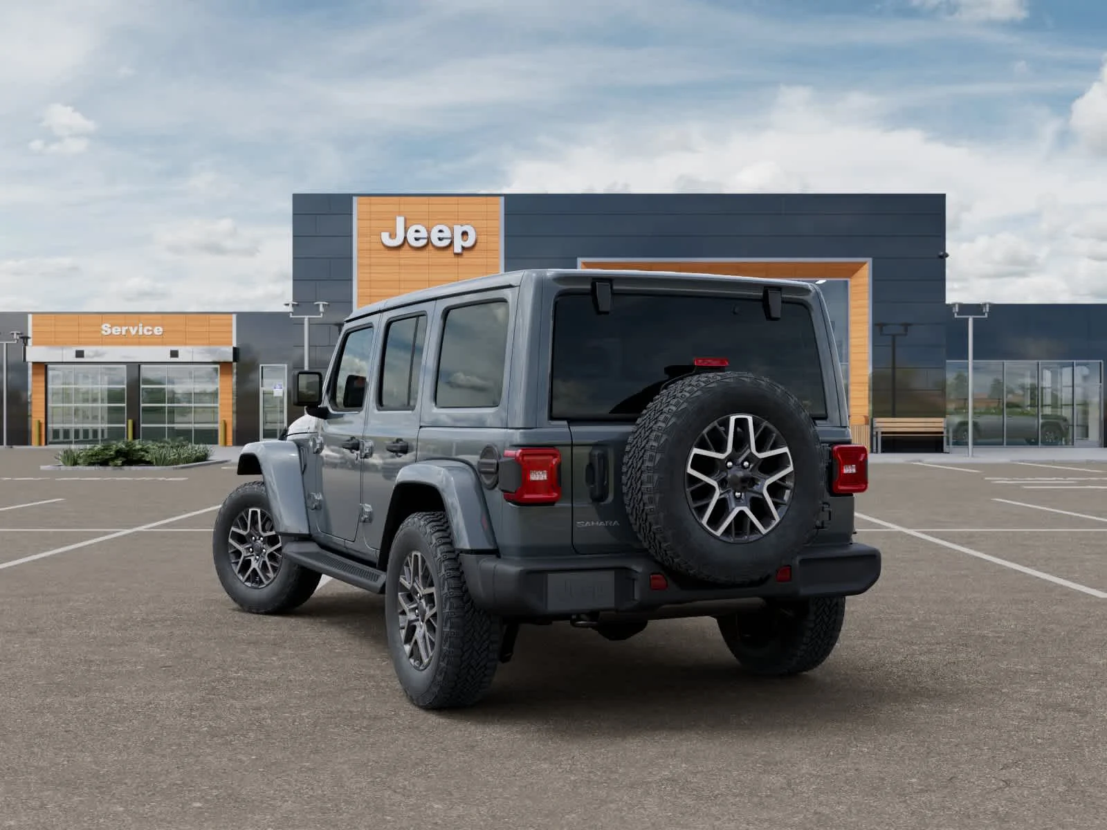 New 2026 Anvil Clearcoat Jeep Sahara image 3